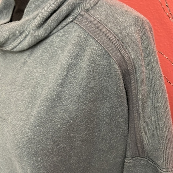 PRANA Cozy Up Poncho Cowl Neck Sweatshirt - Picture 9 of 10